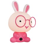 卡通眼鏡萌兔臺(tái)燈 創(chuàng)意小臺(tái)燈 護(hù)眼燈 可定制LOGO