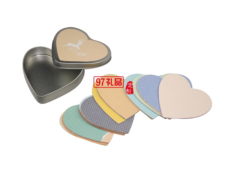 創(chuàng)意便簽本愛(ài)心馬鐵口