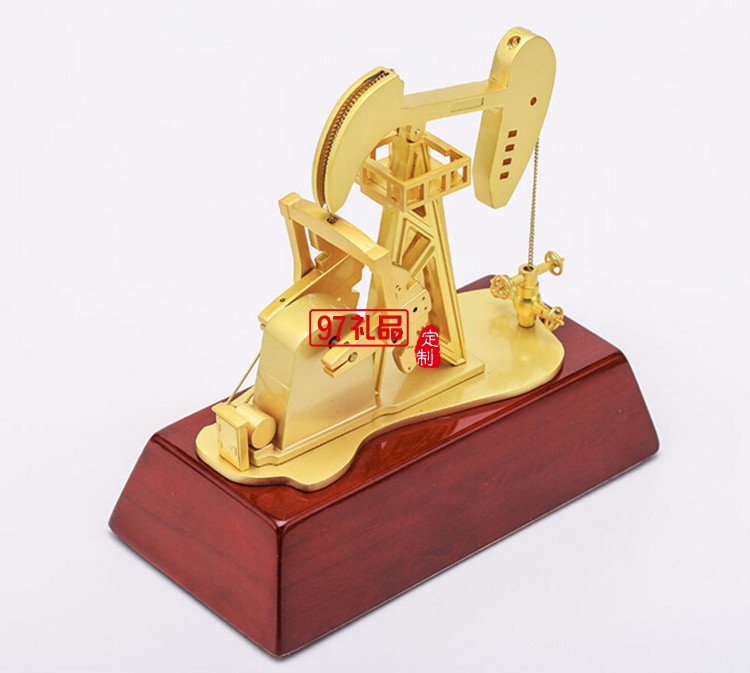 電動油田磕頭機模型 金屬工藝品 石油大學(xué)定制案例