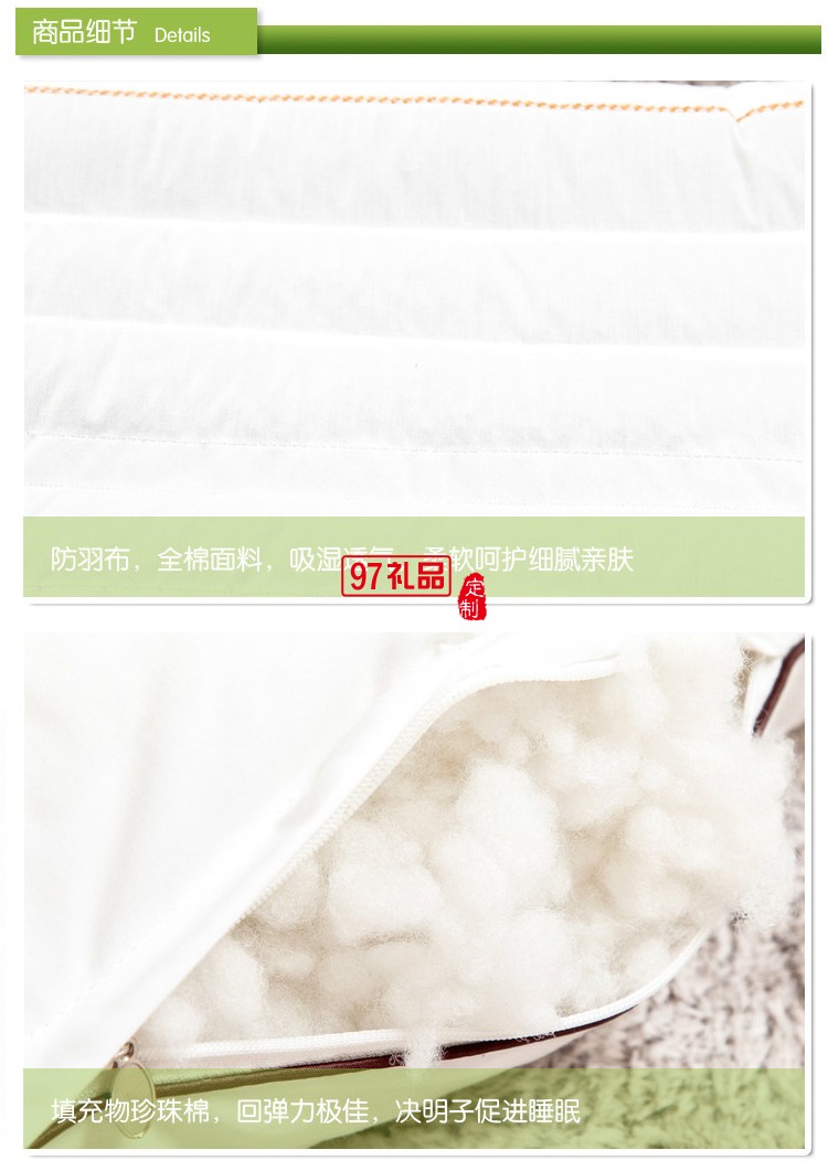 決明子明目枕頸椎養(yǎng)生蕎麥枕頭保健枕芯