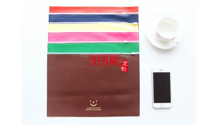 PU文件袋 辦公學(xué)習學(xué)生文件夾 防水資料袋檔案袋