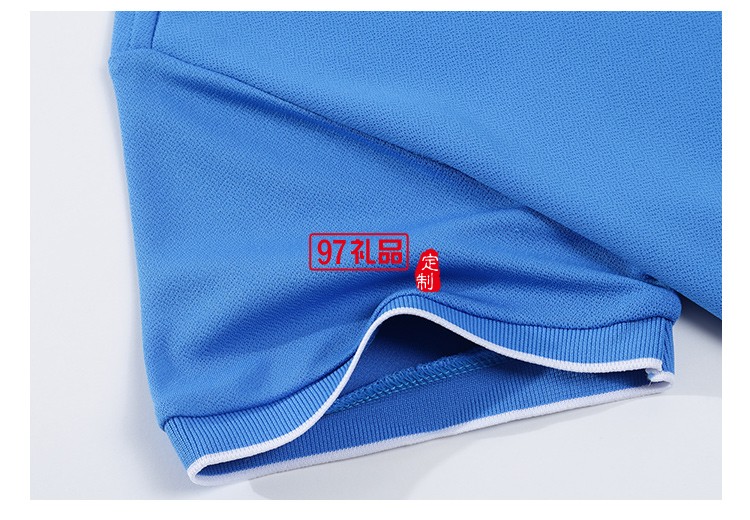 純棉雙邊翻領可定制logo定制Polo衫員工服飾廣告衫