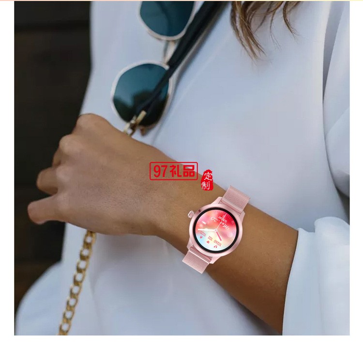 蘋果華為適用H16女性智能手表率睡眠運動計步手環(huán)