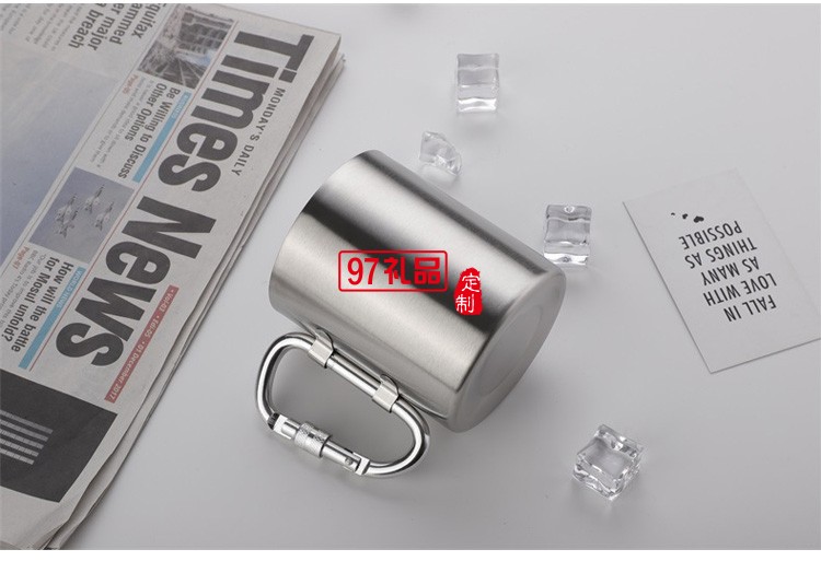 折疊簡(jiǎn)約便攜304不銹鋼口杯戶外運(yùn)動(dòng)露營(yíng)禮品咖啡杯