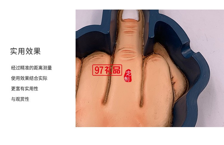 樹(shù)脂立體煙灰缸個(gè)性潮流桌面擺件