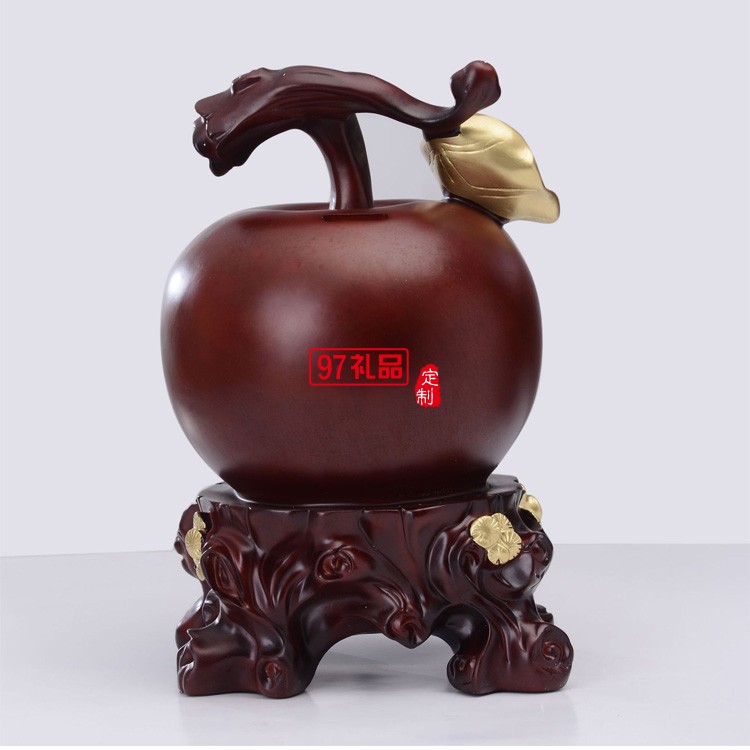 平安是福大小蘋(píng)果儲(chǔ)蓄罐存錢(qián)罐擺件家居裝飾