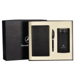 高檔商務(wù)保溫杯、筆、筆記本套裝