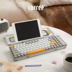 Lofree洛斐  機(jī)械電子多功能鍵盤(pán)灰色系列