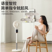 夏普3D搖頭空氣循環(huán)扇遙控電風(fēng)扇電扇換氣扇循環(huán)對流風(fēng)扇落地扇輕音節(jié)能