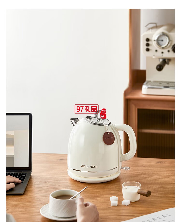 燒水壺電熱水壺家用大容量304不銹鋼復(fù)古燒水壺泡茶壺一體式快燒壺