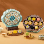 榮誠青玉蔻月餅禮盒廣式蛋黃白蓮蓉中秋送禮