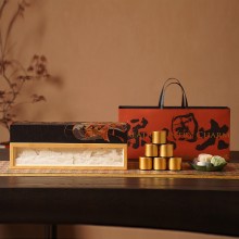 大國風(fēng)采中秋新款月餅禮盒包裝高檔手提禮品盒創(chuàng)意套裝