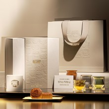 琉光千年中秋新款月餅禮盒裝企業(yè)團(tuán)購定制logo商務(wù)伴手禮