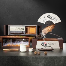 常來愉悅節(jié)節(jié)高茶具套組月餅套裝